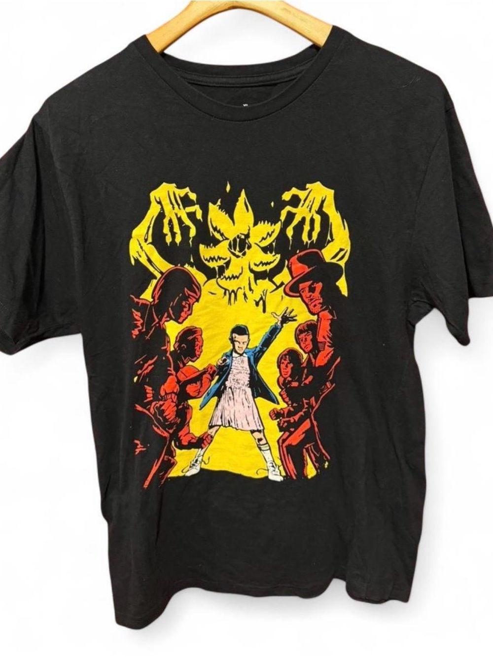 Loot Crate exclusive Netflix Stranger Things Eleven graphic black t-shirt